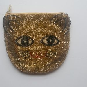 Urban Outfitter Beaded Cat Bag